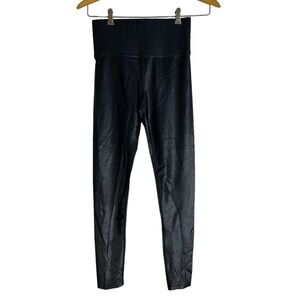 Carbon38 High Rise Legging Womens Small Takara Shine Black Train Gym Workout